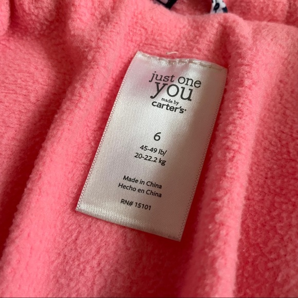 Carter's "Just One You" Navy and Floral Coat - Picture 4 of 7